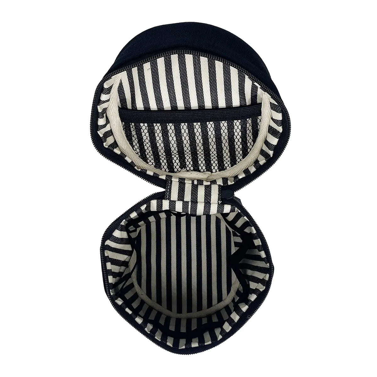 Trousse de soins ronde avec poignée, noire