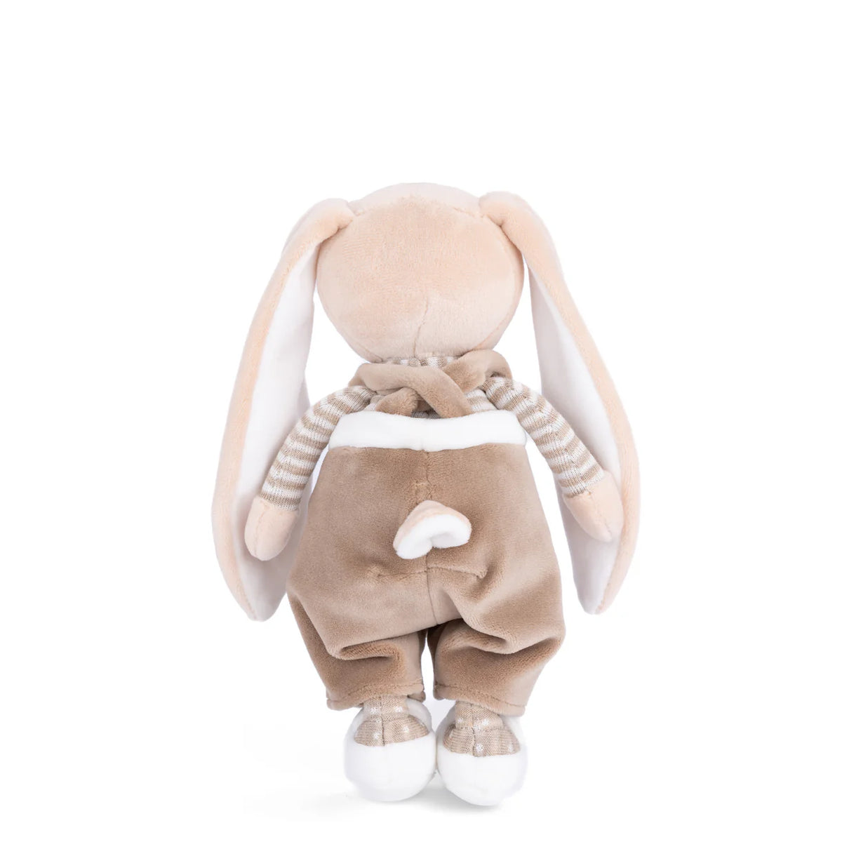 Lapin avec salopette - marron