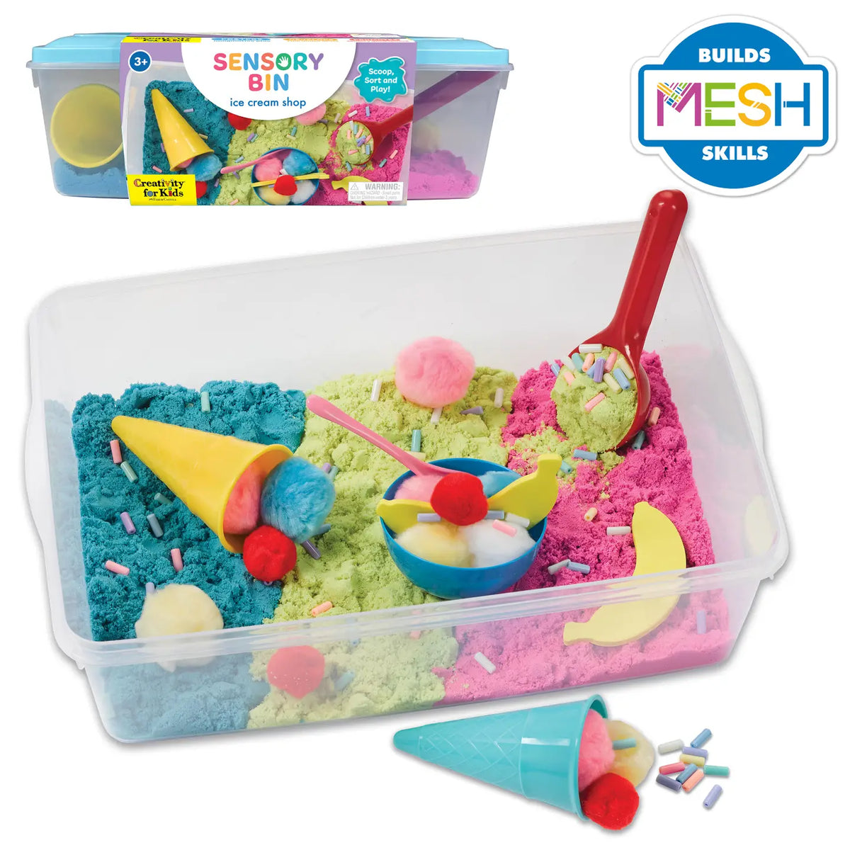Sensory Bin Ice Cream Activity Bin For Kids