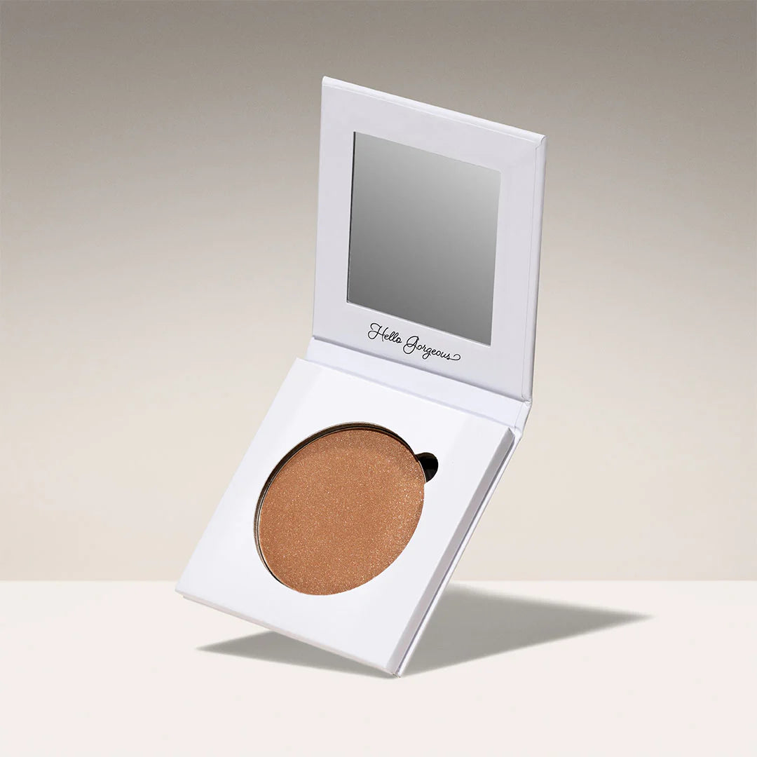 Beauty from bees- pressed mineral bronzer - dark