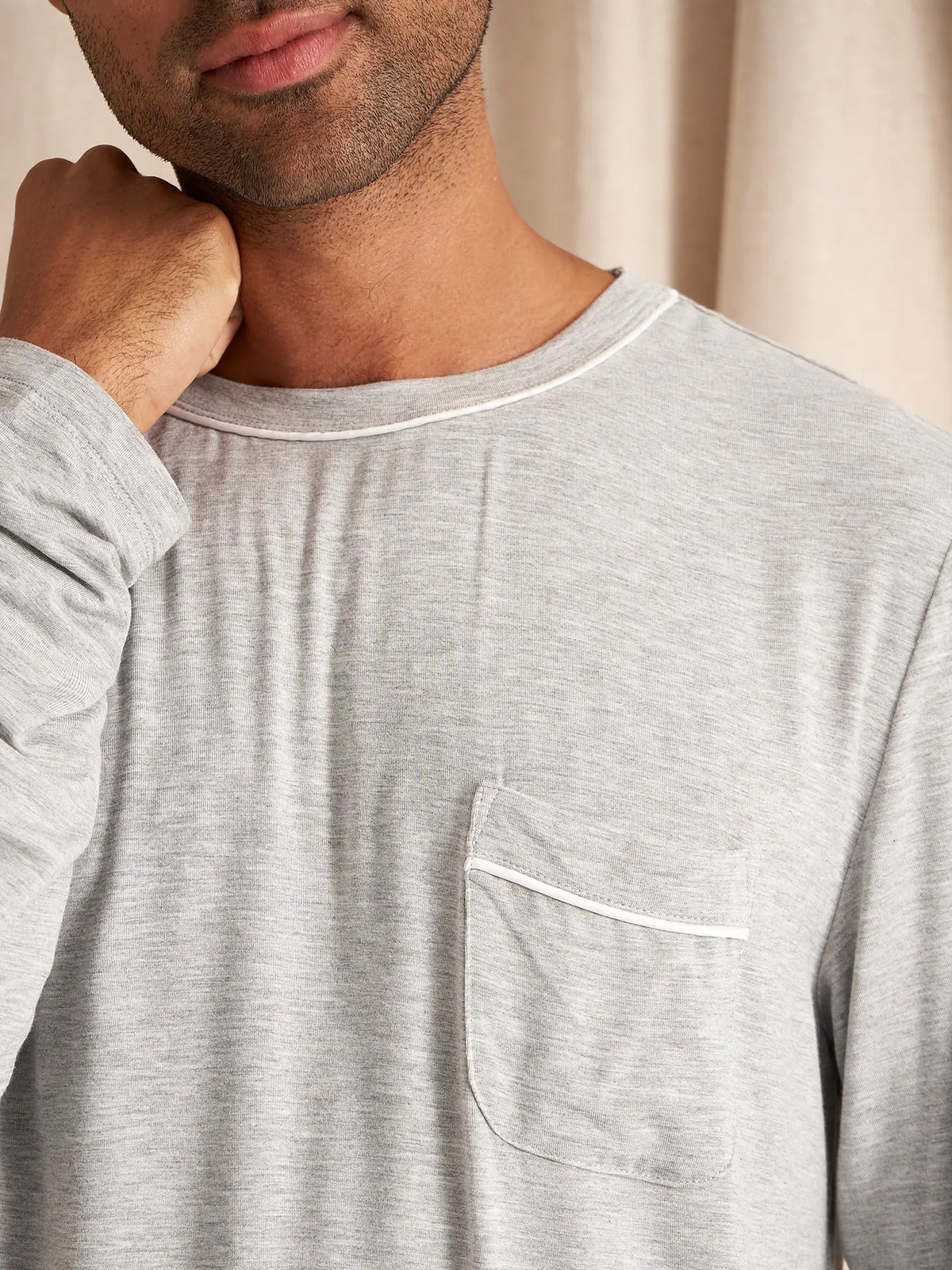 Bamboo PJ Set in Grey