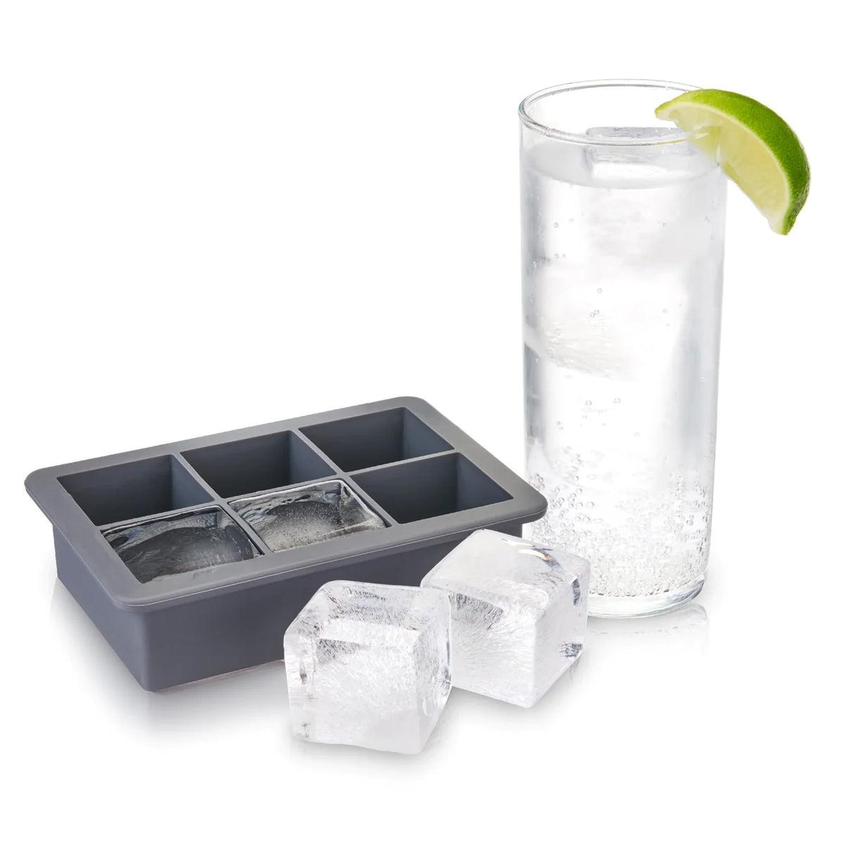 GLACIER HIGHBALL ICE CUBE TRAY WITH LID