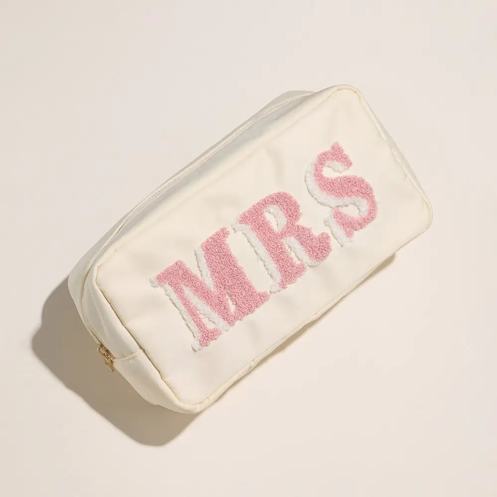 MRS patch embroidered bag organizer
