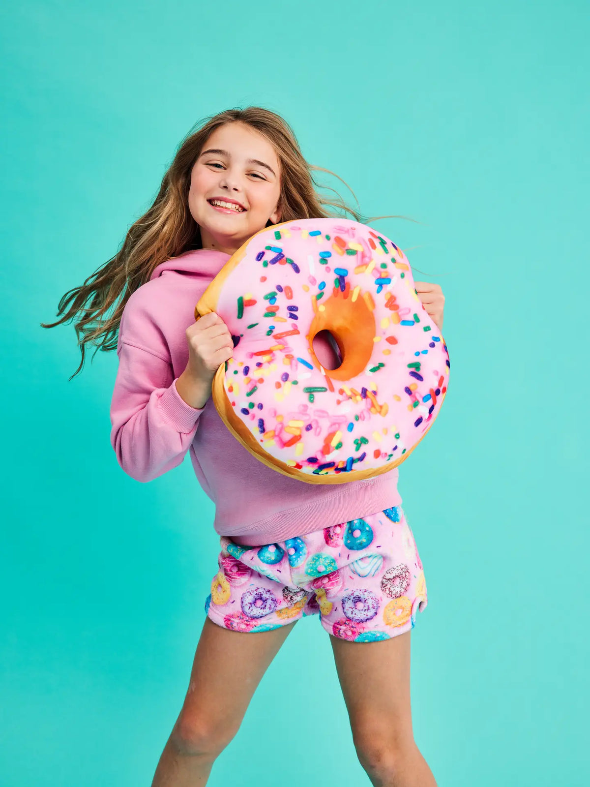 Allez faire des beignets Shorts en peluche