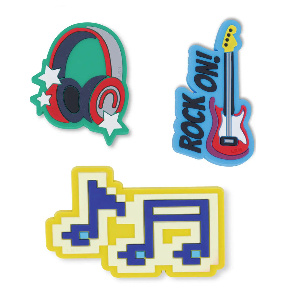 Ensemble Jibbitz avec sac à dos et rock