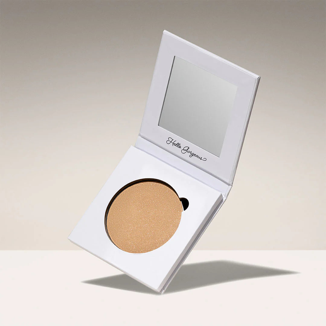 Beauty from bees- pressed mineral bronzer