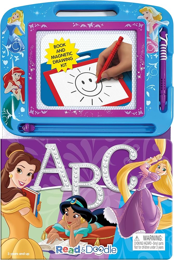 SÉRIE D'APPRENTISSAGE ABC DES PRINCESSES DISNEY
