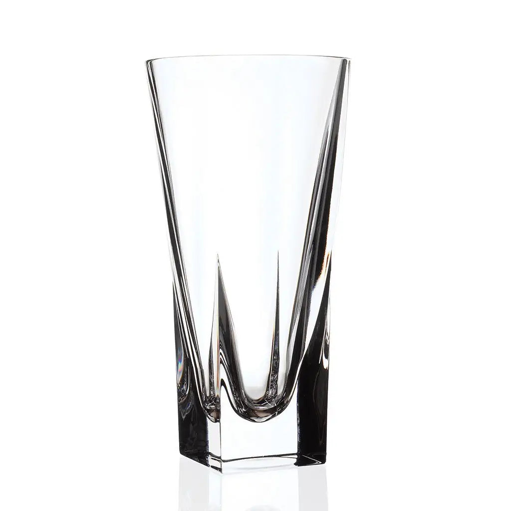Vase en verre fusionné