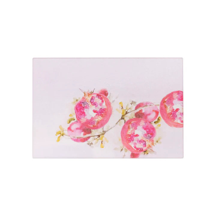 Pomegranate Glass Serving tray  - Small
