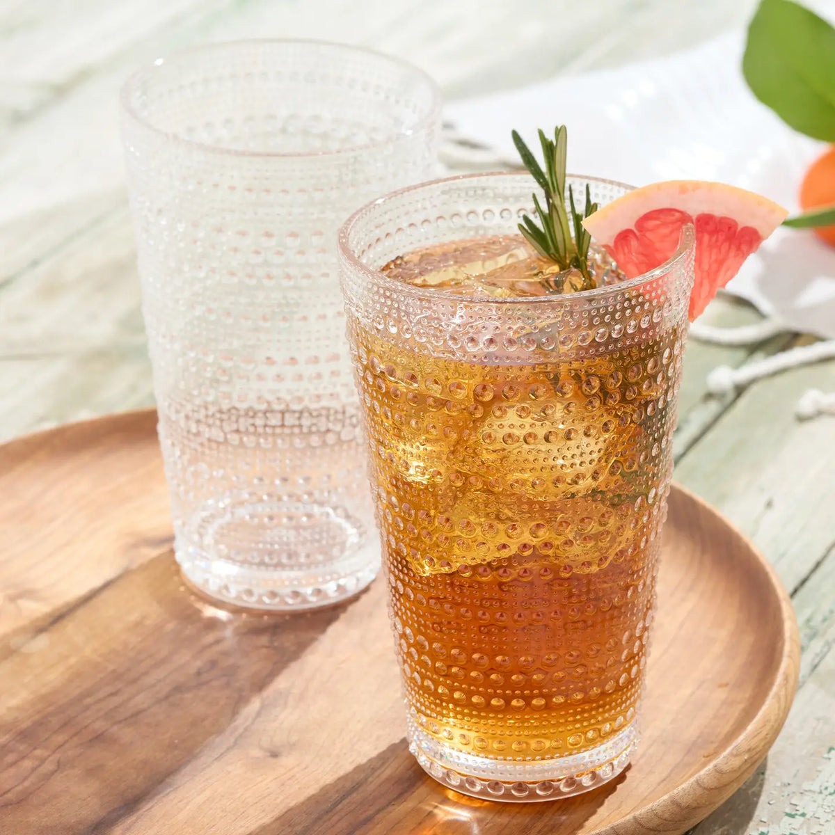 Verre acrylique transparent 22 oz.