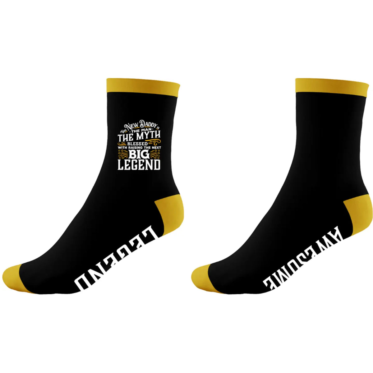 New Daddy Bamboo Crew Socks