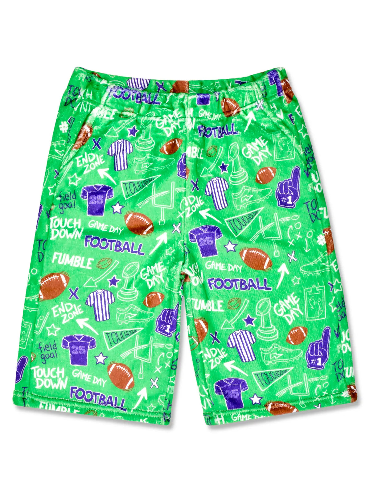 Shorts en peluche Corey Paige End Zone