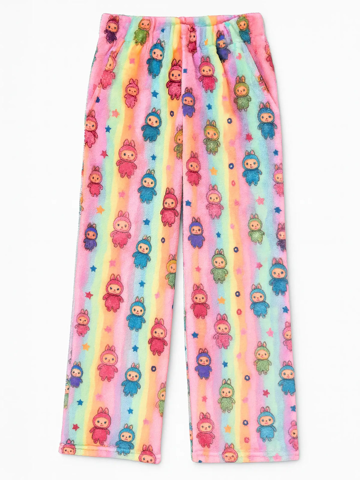 Pantalon en peluche pour poupée