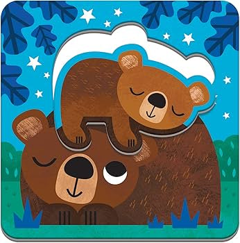 Forest Babies I Love You Match-Up Puzzles