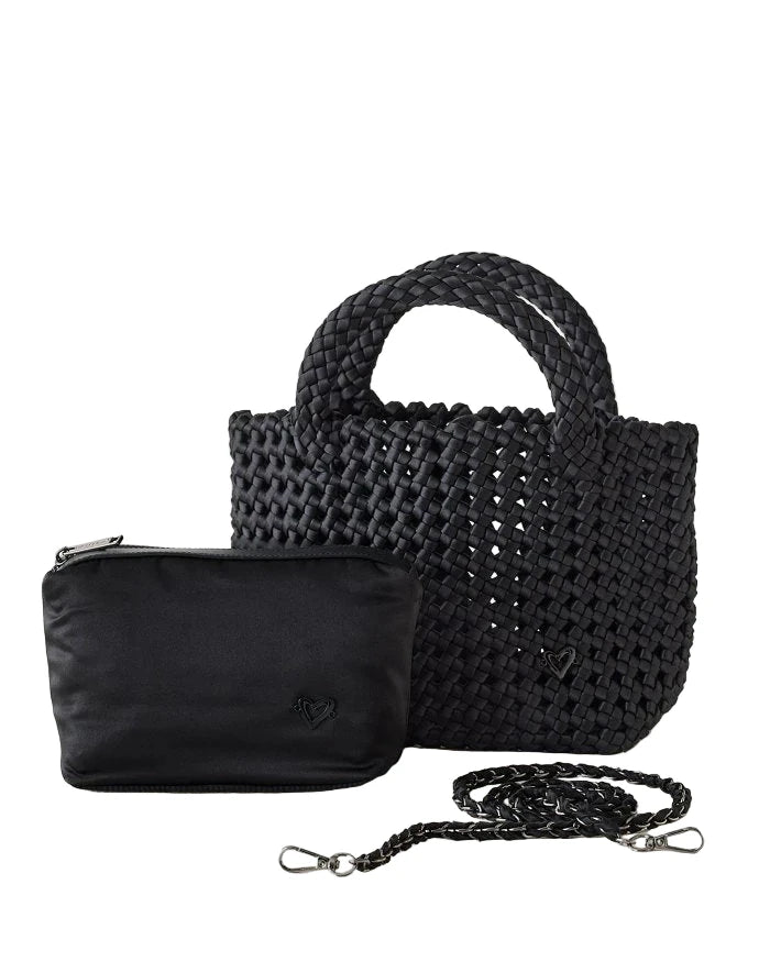 Cambridge Small Hand-knotted Tote -Black