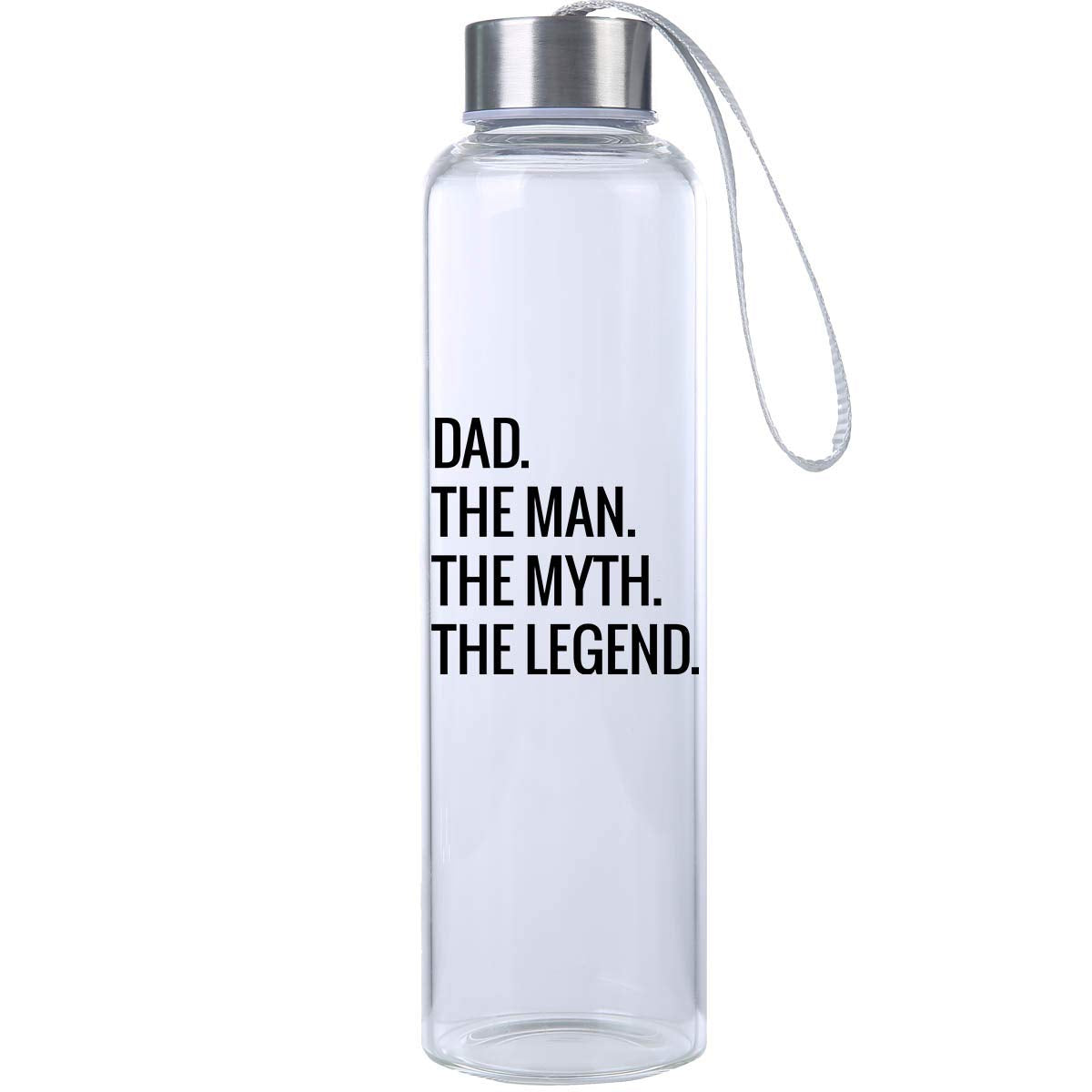 Glass Waterbottle - The Legend