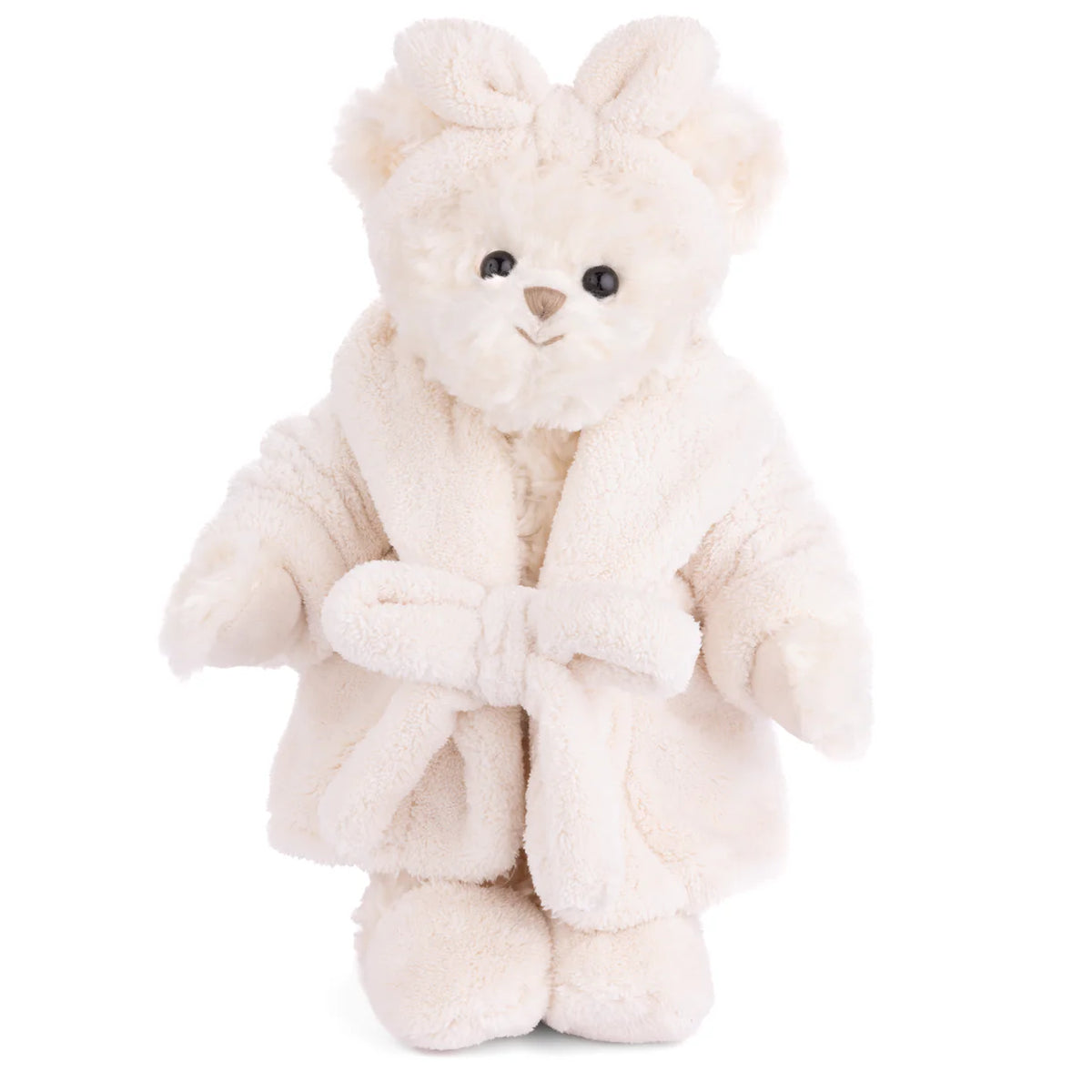Bear and her bathrobe