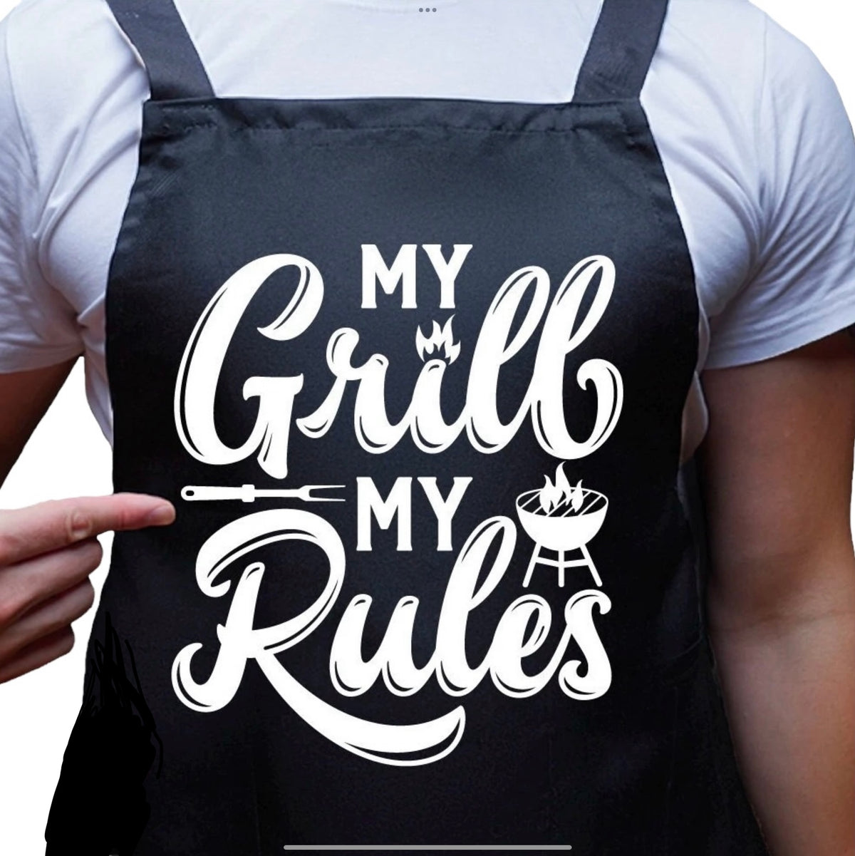 Mon grill mes règles tablier