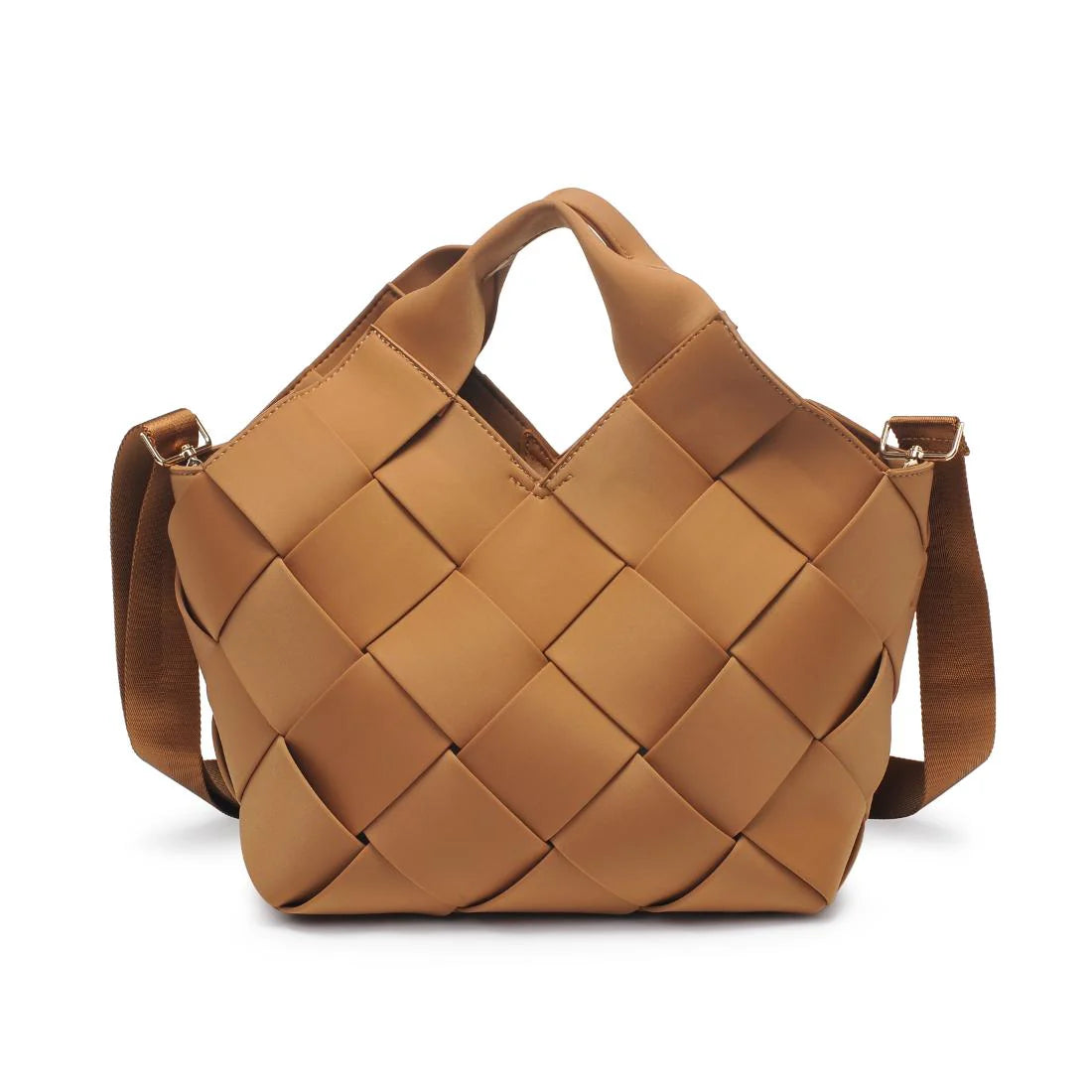 Woven Neoprene Tote - sand