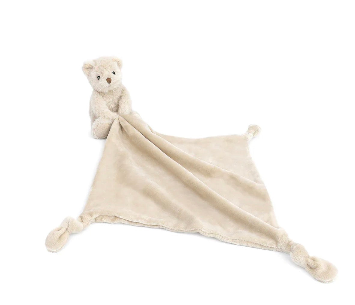 Huggie bear Knotted Security Blankie
