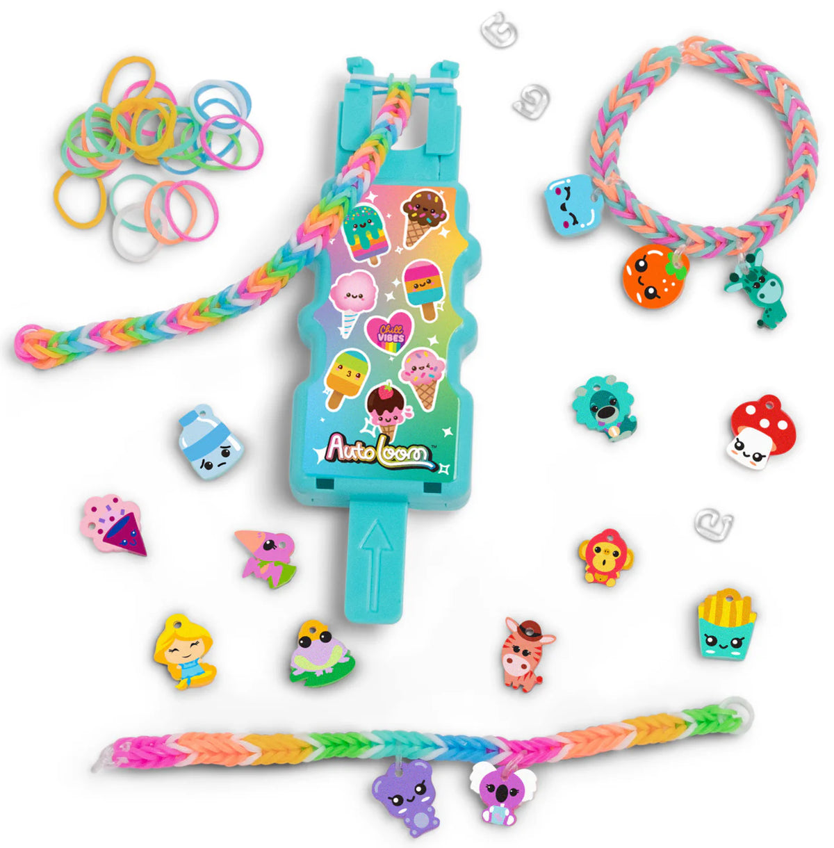 Rainbow Loom : les amis de Loomi