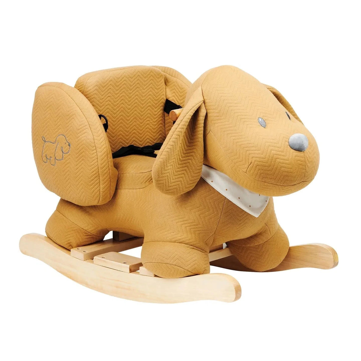 Personalized Puppy Dog Rocker - brown