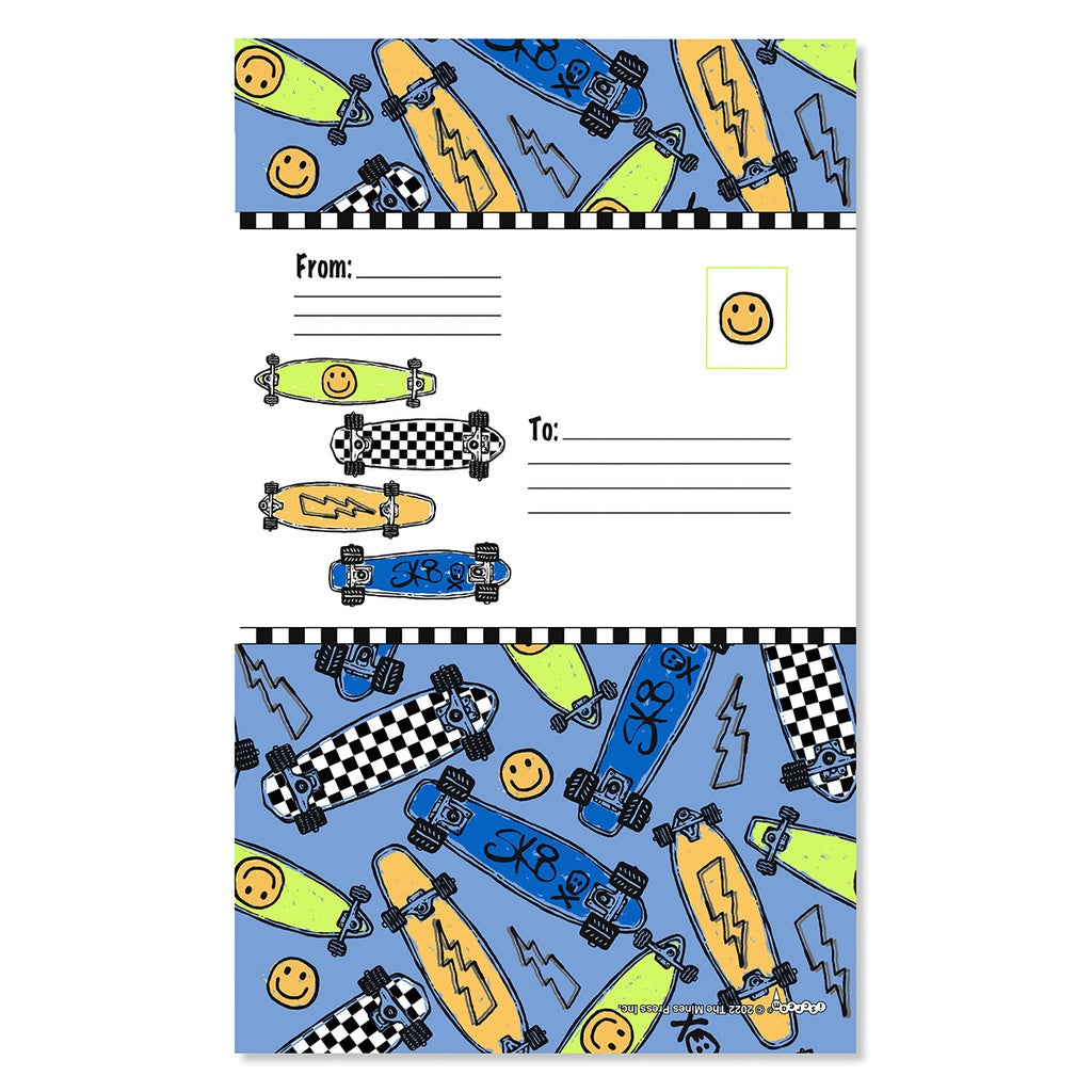 SK8 CARTES PLIÉES EN DEUX
