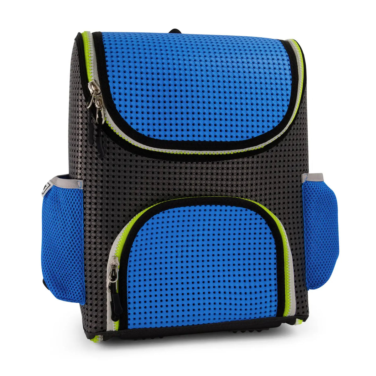 Sac à dos étudiant bleu électrique