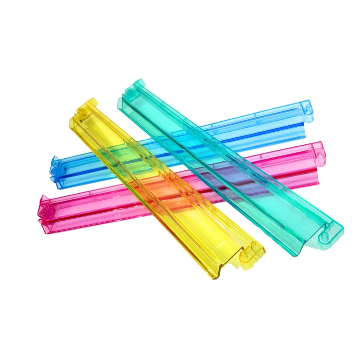 Support et poussoir de Mahjong multicolores (lot de 4)