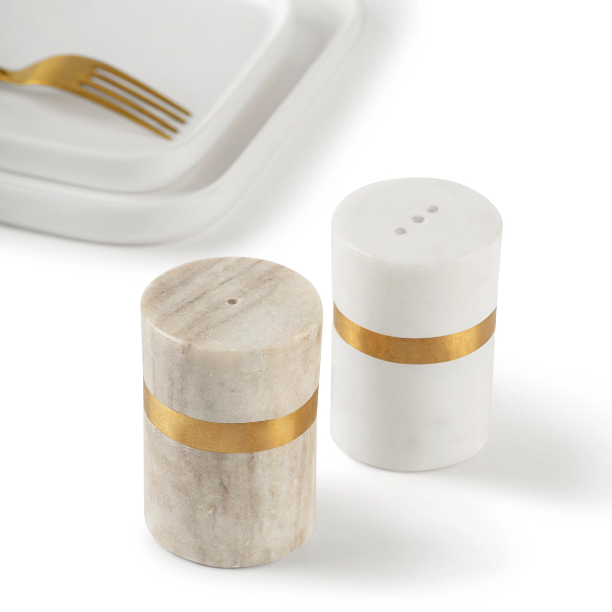 Salière et poivrière, lot de 2