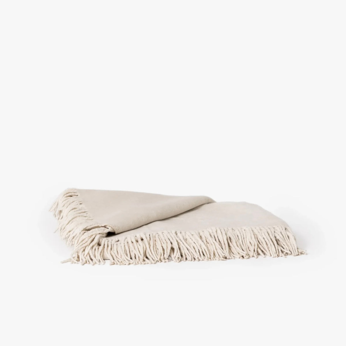 Couverture 100 % soie - ivoire