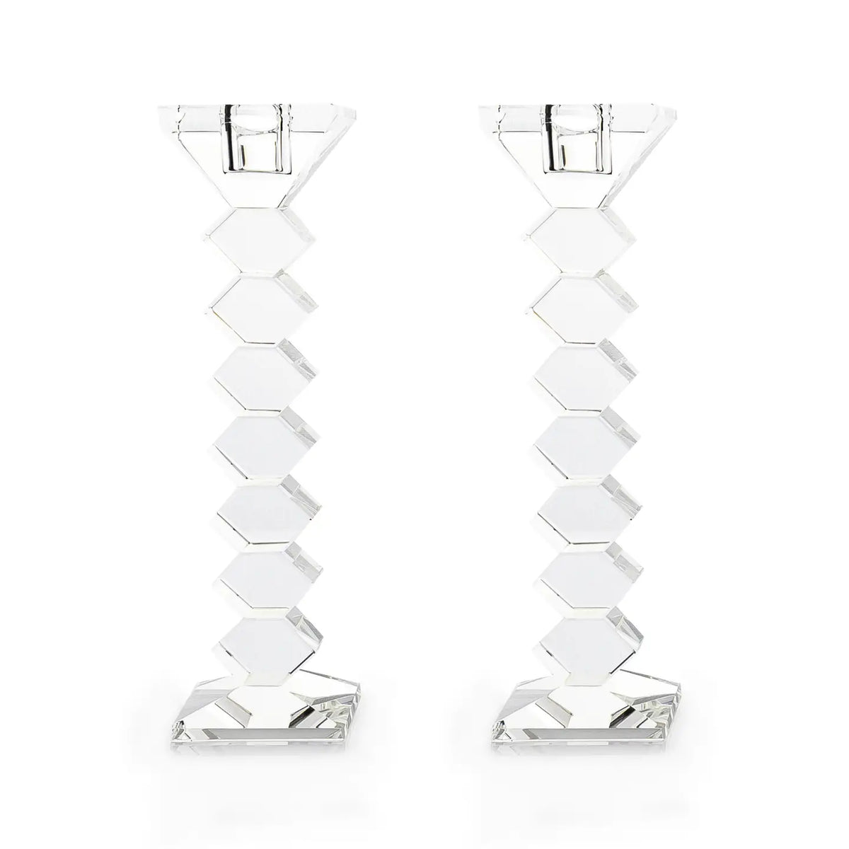 Chandeliers en cristal zigzag de 8,25 po - Lot de 2 