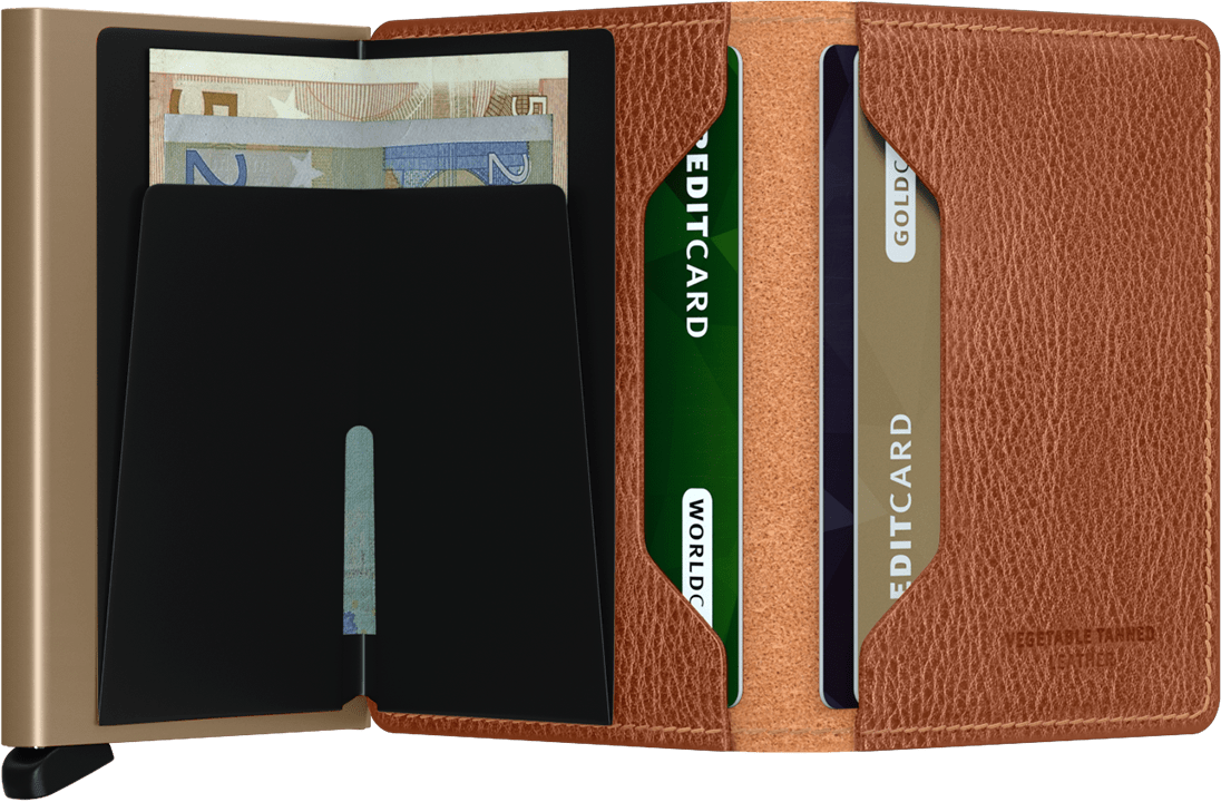 Secrid RFID Slimwallet Veg - caramel sable
