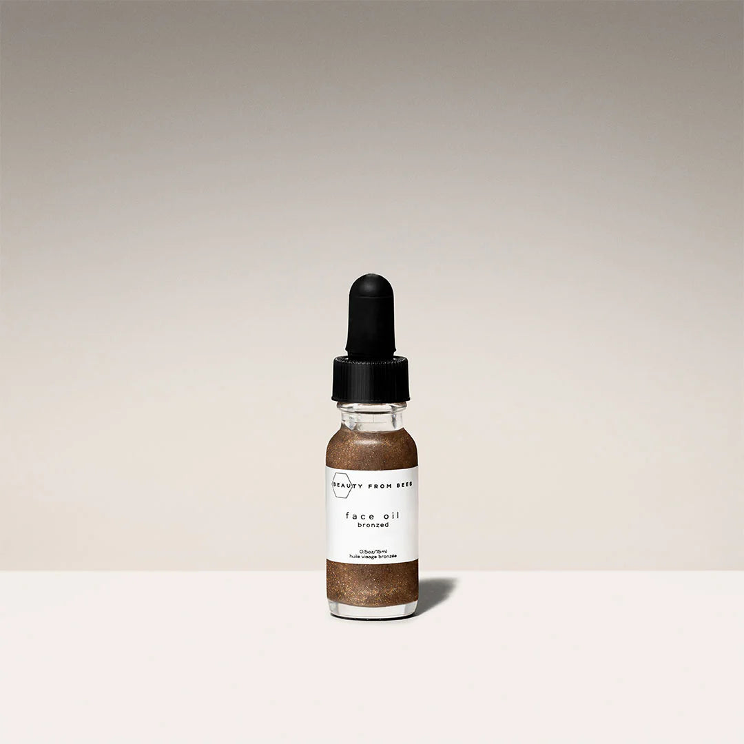 Beauty from bees- bronzed face oil 0.5oz