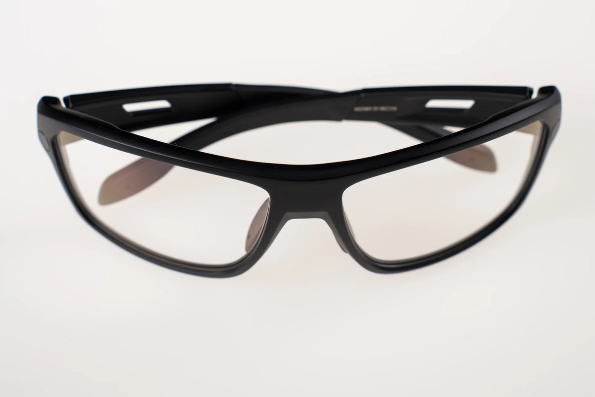 Lunettes de pickleball Knockout Optics : noires