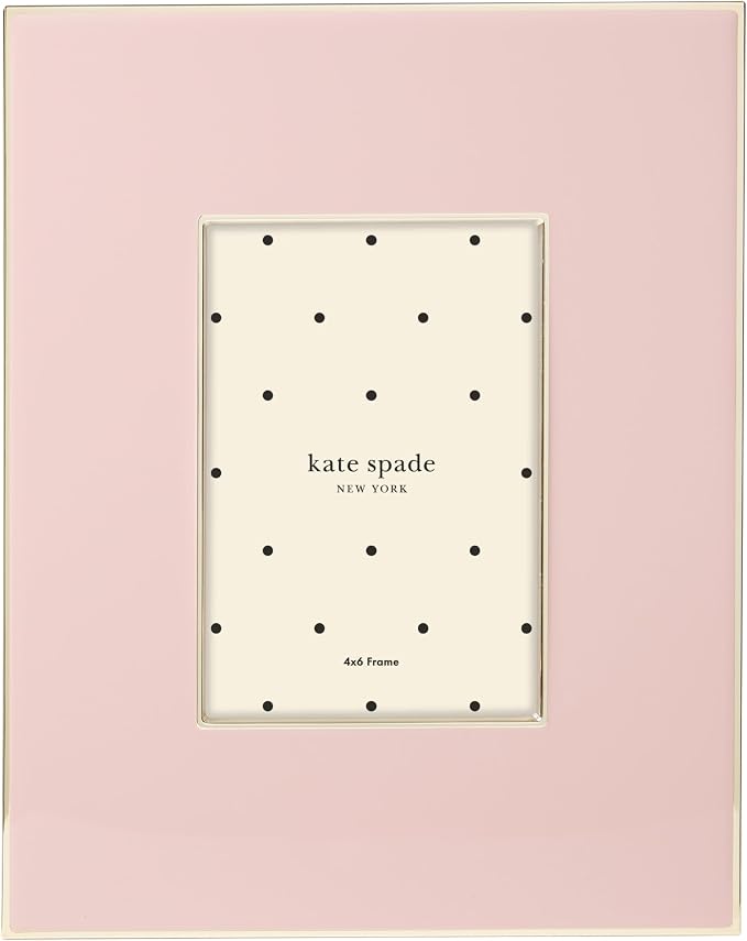 Kate Spade - Cadre ovale argenté South Street 10 x 15 cm