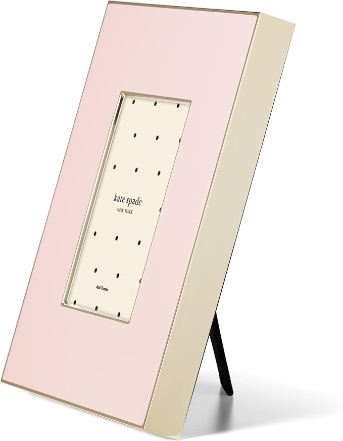 Cadre Kate Spade Make It Pop 4 x 6 po – Rose