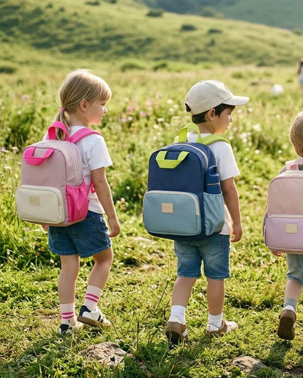7AM personalized mini oxford backpack - ash rose