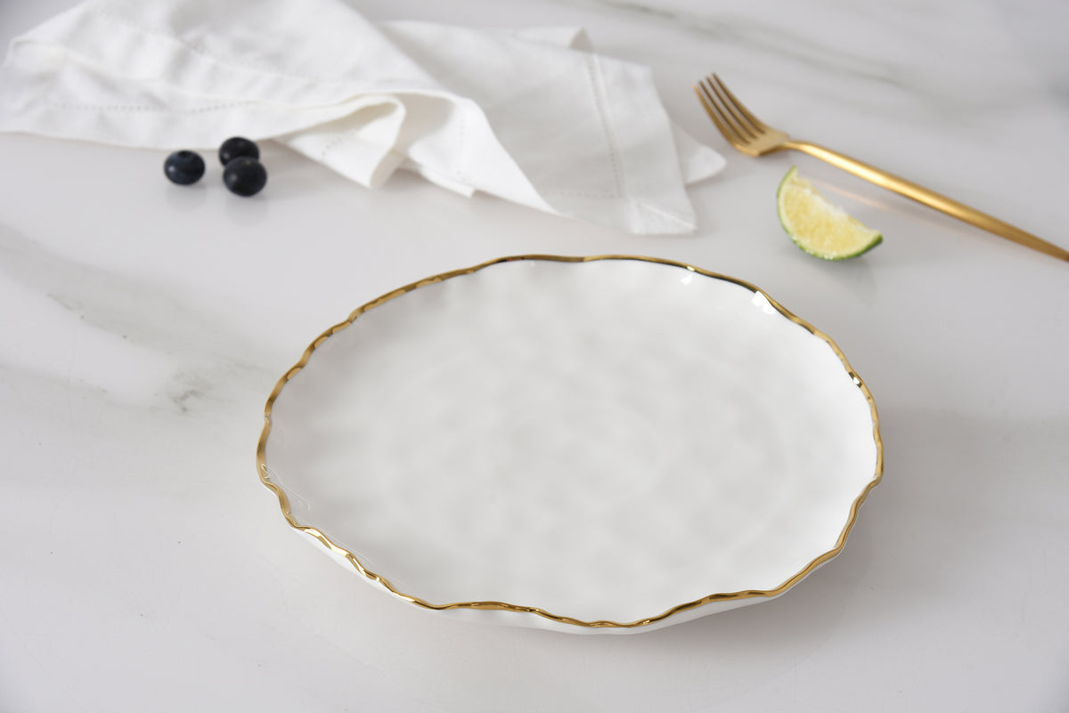 Pampa Bay Round Salad Plates - set of 4