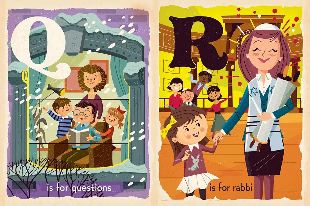 D comme Dreidel : un livre d'alphabet pour Hanoukka