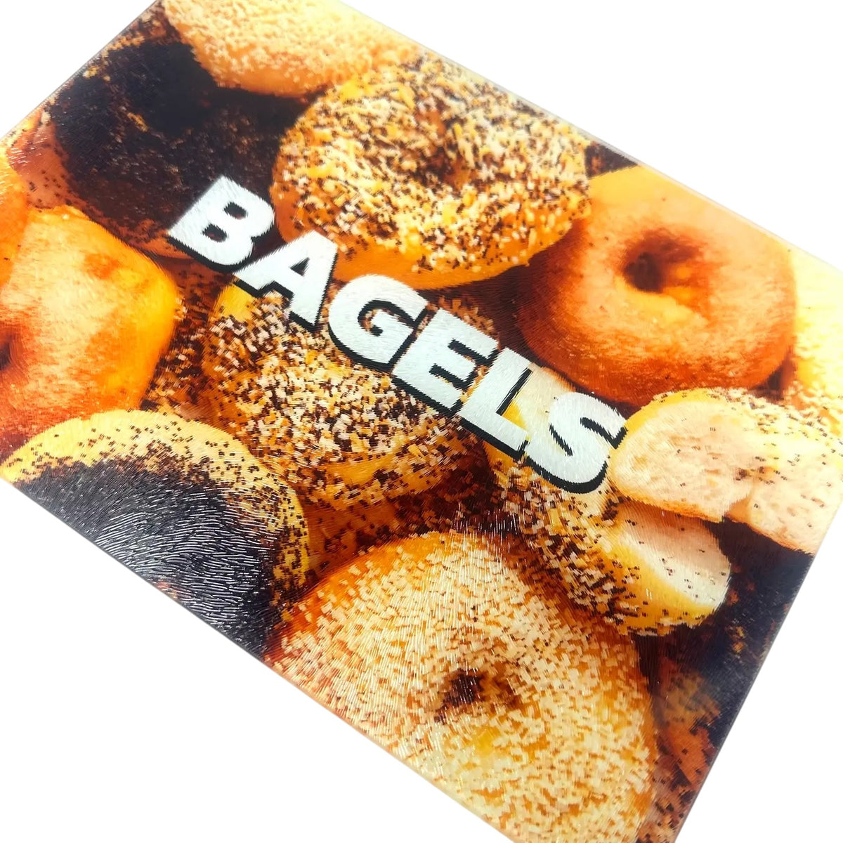 Bagel glass tray