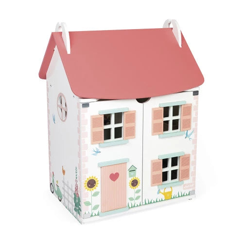 Wood dollhouse