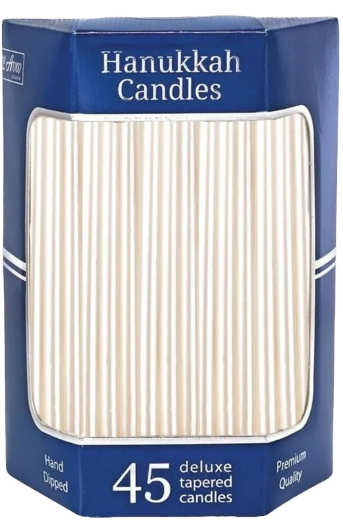 Pearl Chanukah Candles