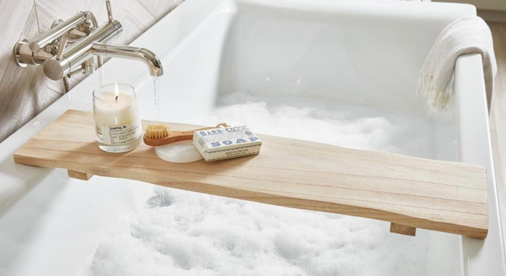 Organic Wood Bath Board - Natural
