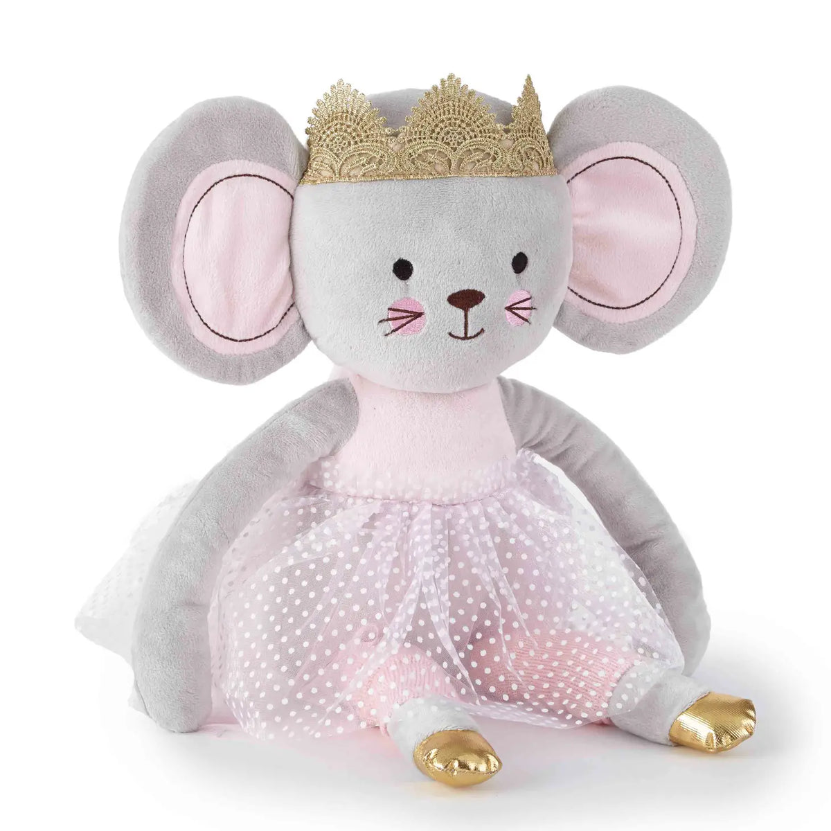 Ballerine rose en peluche