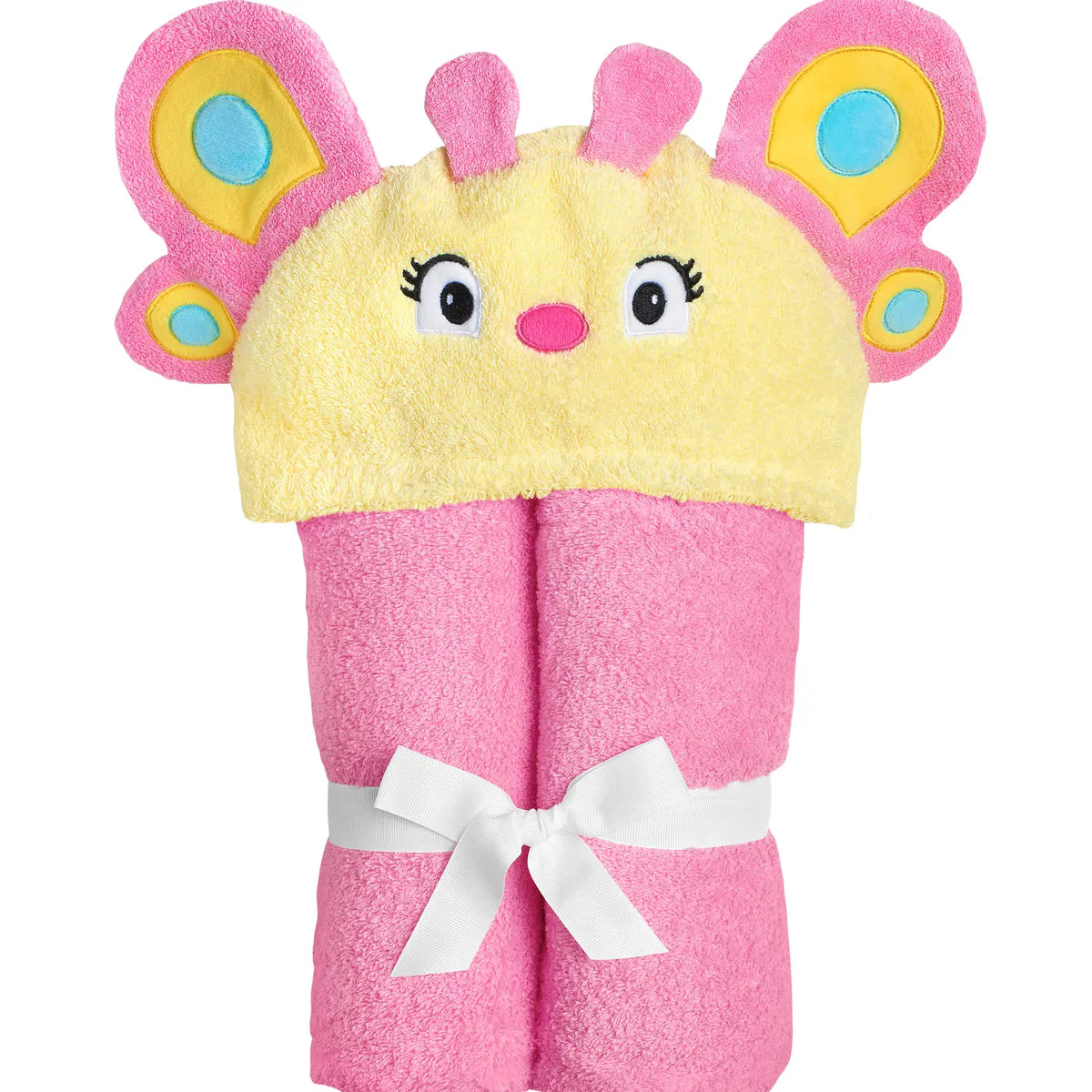 Personalized Hooded Towel- Butterfly