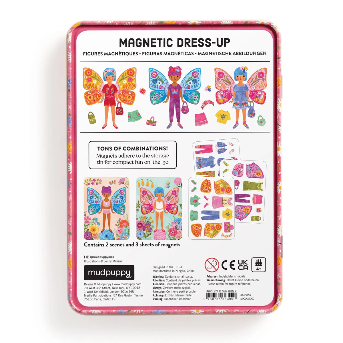Déguisement magnétique Butterfly Bliss