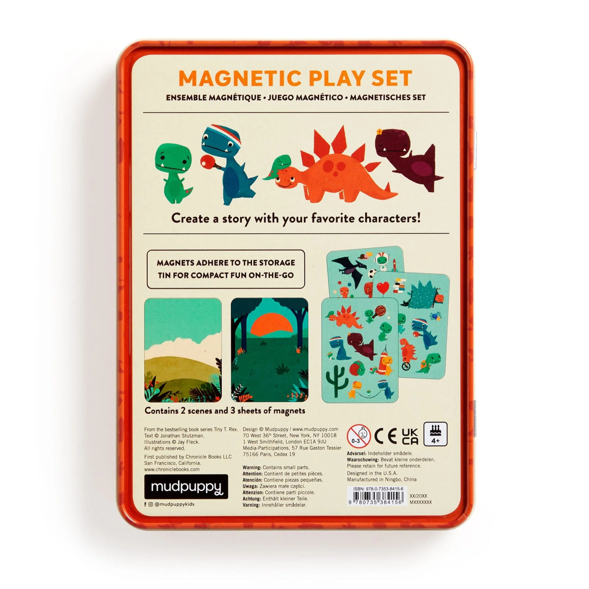 Ensemble de jeu magnétique Tiny T.Rex