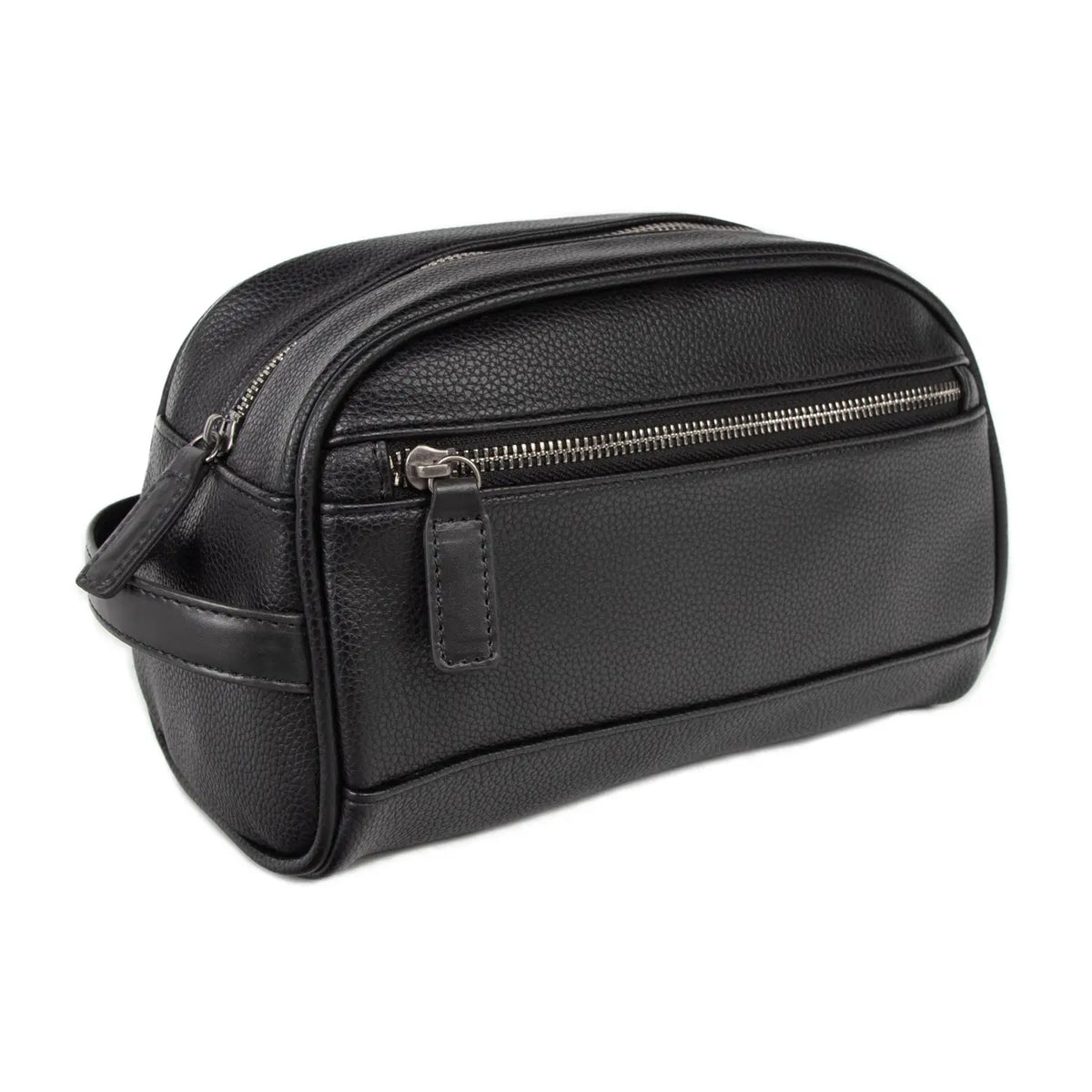 Trousse de toilette en cuir vegan