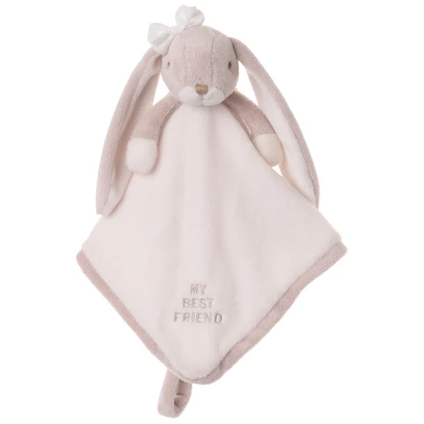 Bunny in a bow lovey